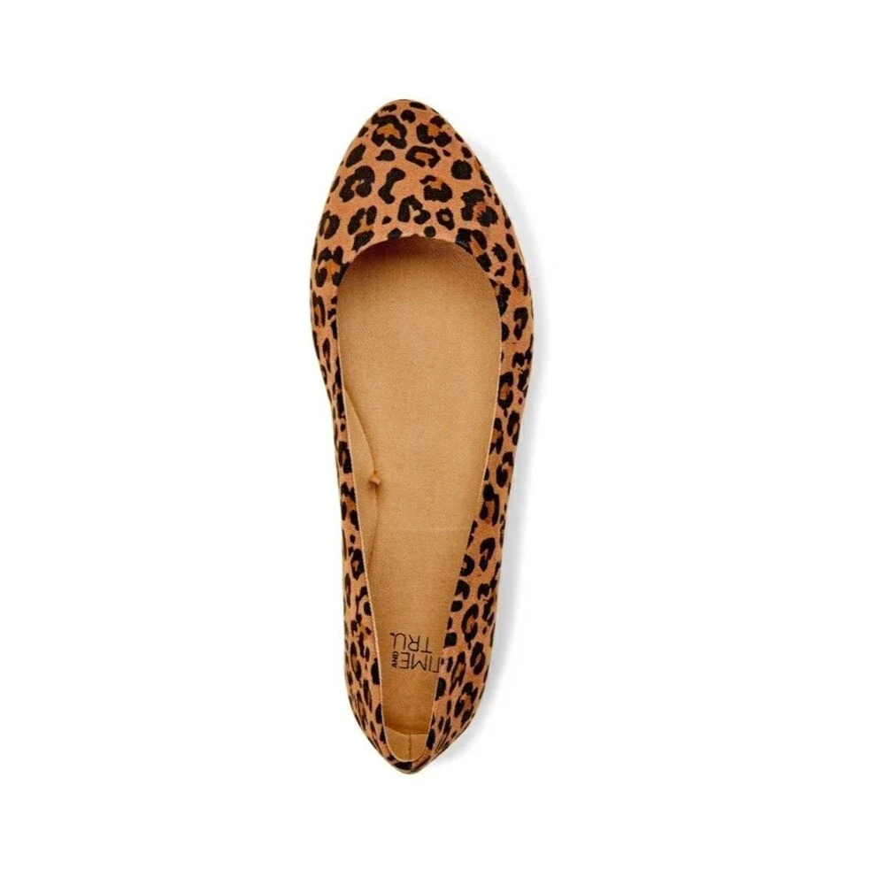 * time & tru 9W time & true basic ballet flat